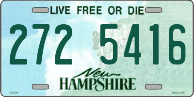 NH license plate 2725416