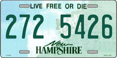 NH license plate 2725426