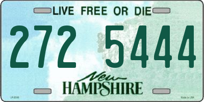 NH license plate 2725444