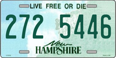 NH license plate 2725446