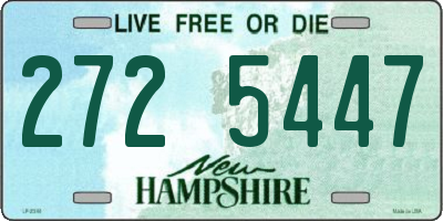 NH license plate 2725447