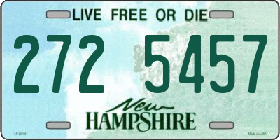 NH license plate 2725457