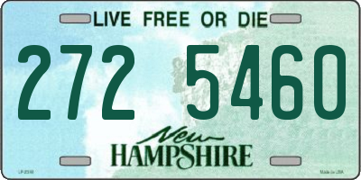 NH license plate 2725460