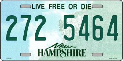 NH license plate 2725464