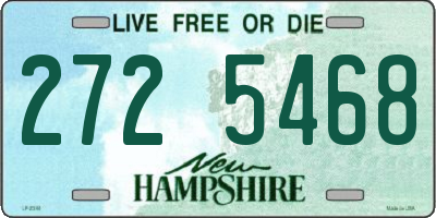 NH license plate 2725468