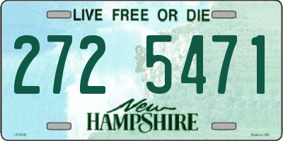 NH license plate 2725471