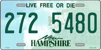 NH license plate 2725480