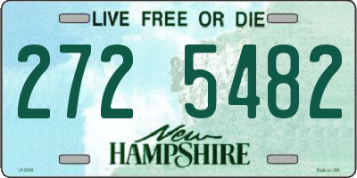 NH license plate 2725482