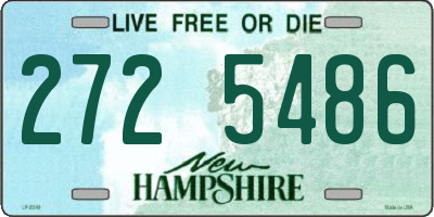 NH license plate 2725486