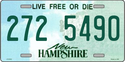 NH license plate 2725490