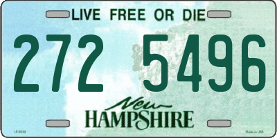 NH license plate 2725496