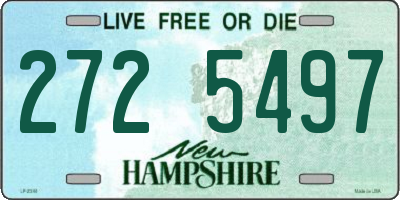 NH license plate 2725497