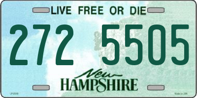 NH license plate 2725505