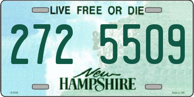 NH license plate 2725509