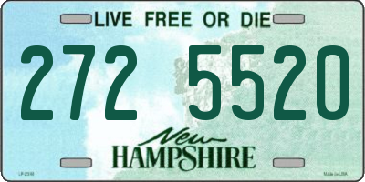 NH license plate 2725520