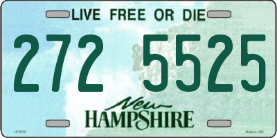 NH license plate 2725525