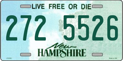 NH license plate 2725526