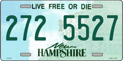 NH license plate 2725527