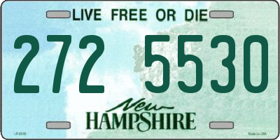 NH license plate 2725530