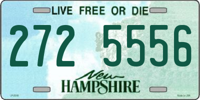 NH license plate 2725556