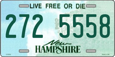 NH license plate 2725558