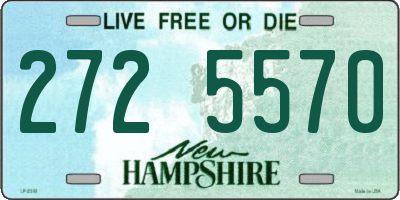 NH license plate 2725570