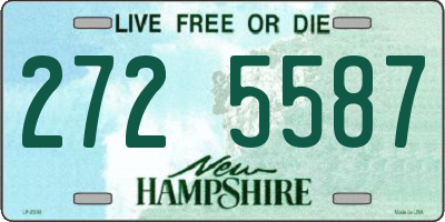 NH license plate 2725587