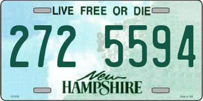 NH license plate 2725594