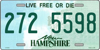 NH license plate 2725598