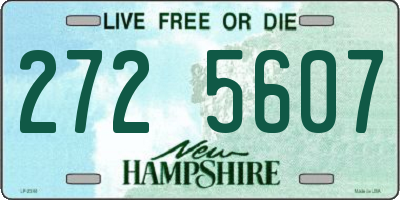 NH license plate 2725607