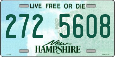 NH license plate 2725608