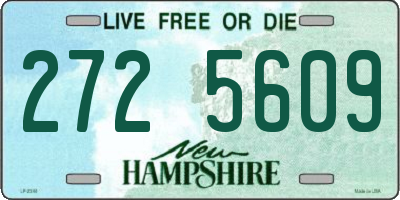 NH license plate 2725609