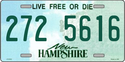 NH license plate 2725616
