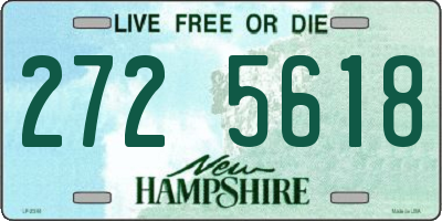 NH license plate 2725618