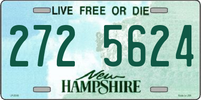 NH license plate 2725624
