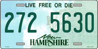 NH license plate 2725630