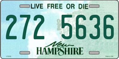 NH license plate 2725636