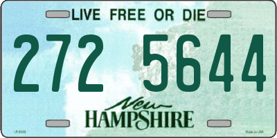 NH license plate 2725644
