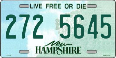 NH license plate 2725645