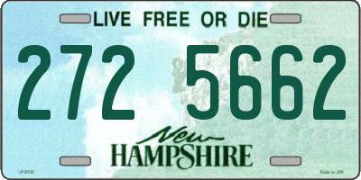 NH license plate 2725662