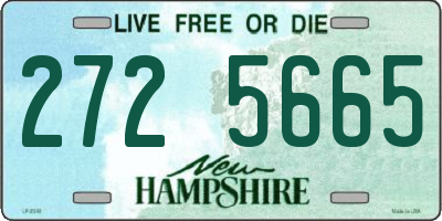 NH license plate 2725665
