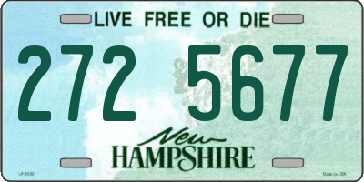 NH license plate 2725677