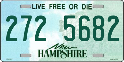 NH license plate 2725682