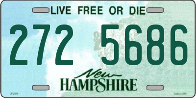 NH license plate 2725686
