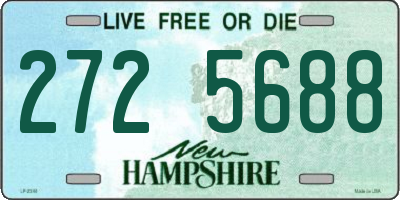 NH license plate 2725688