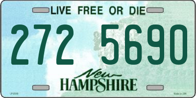 NH license plate 2725690