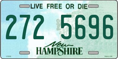 NH license plate 2725696