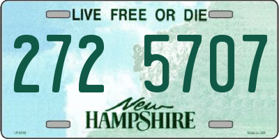 NH license plate 2725707