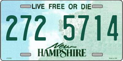 NH license plate 2725714