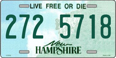 NH license plate 2725718